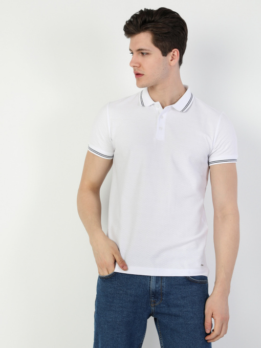 Поло Colin’s модель CL1046513WHT Фото