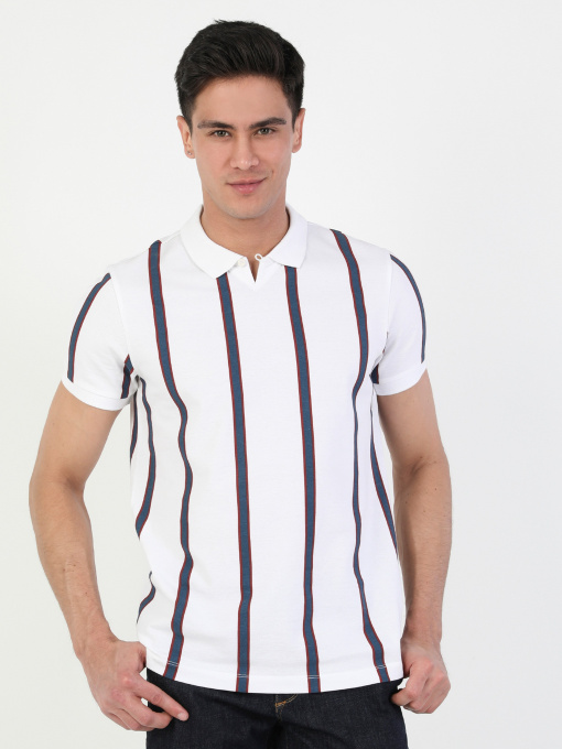 Поло Colin’s модель CL1047484WHT Фото