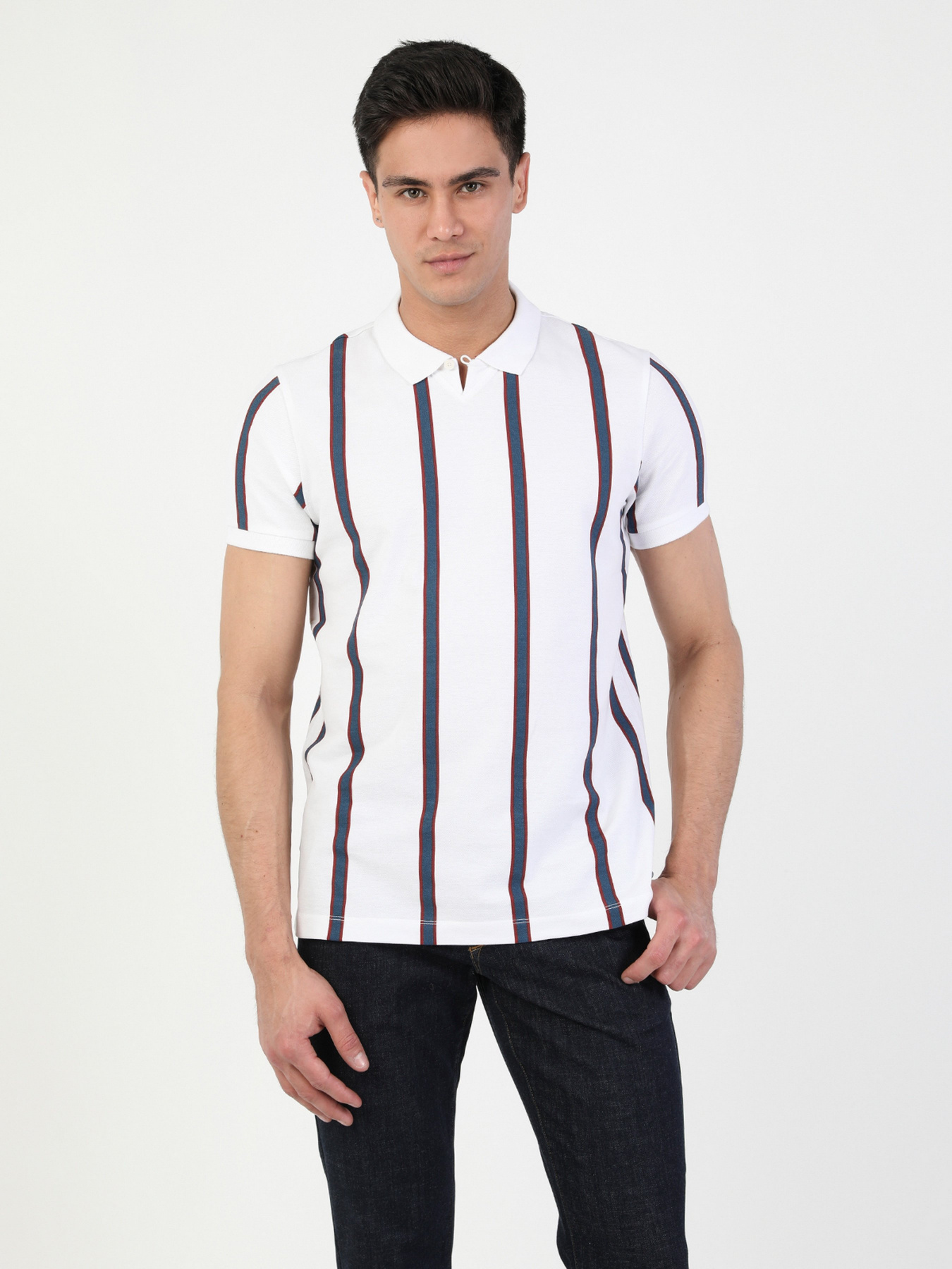 Поло Colin’s модель CL1047484WHT Фото