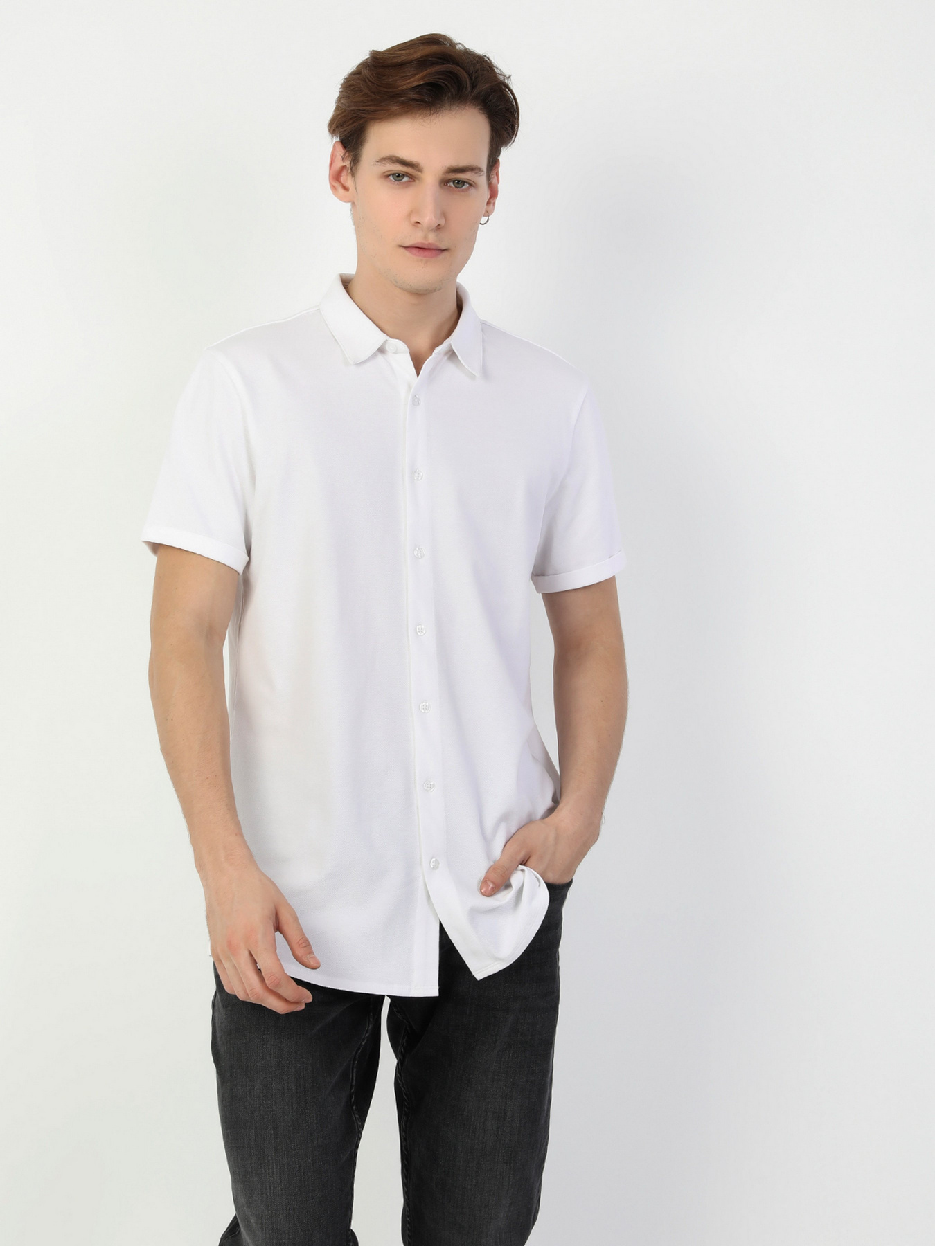 Поло Colin’s модель CL1047568WHT Фото