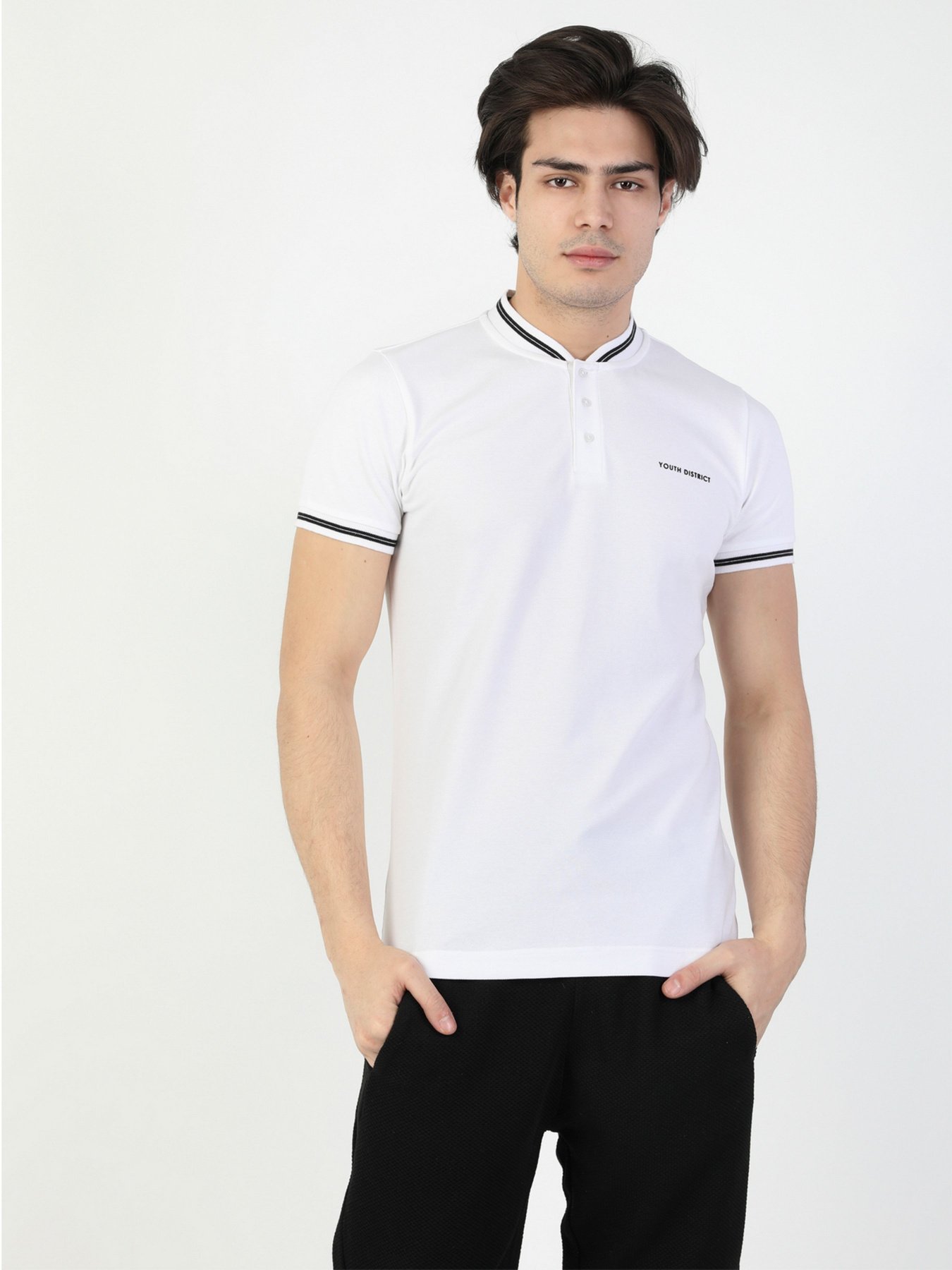 Поло Colin’s модель CL1047572WHT Фото