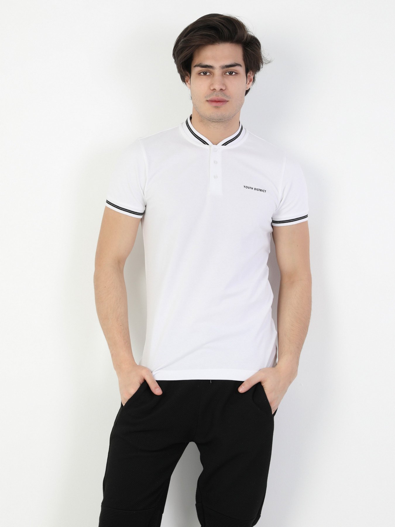 Поло Colin’s модель CL1047572WHT Фото