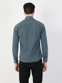 Рубашка повседневная Colin’s модель CL1028207BLP Рубашка повседневная Colin’s модель CL1028207BLP Фото