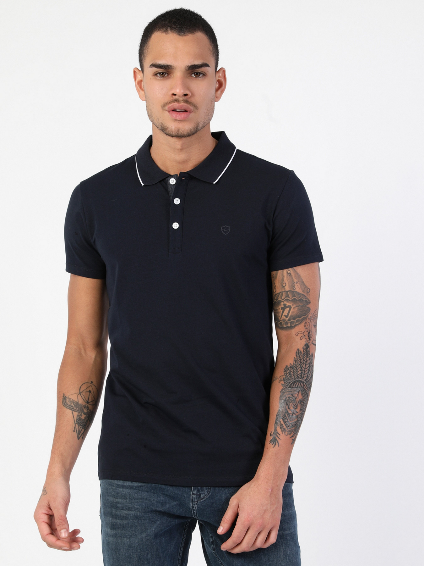 Поло Colin’s модель CL1048677NAV Фото