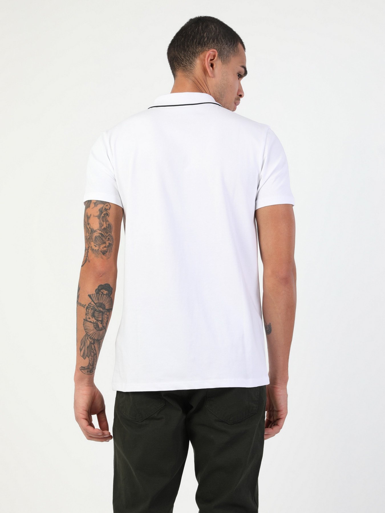 Поло Colin’s модель CL1048677WHT Фото