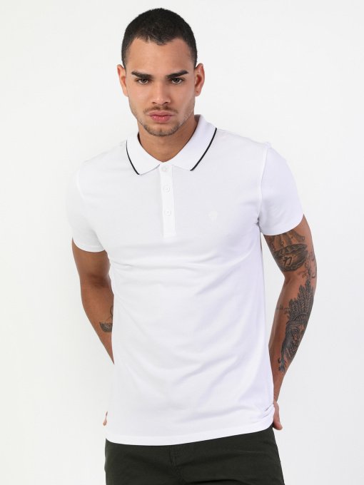 Поло Colin’s модель CL1048677WHT Фото