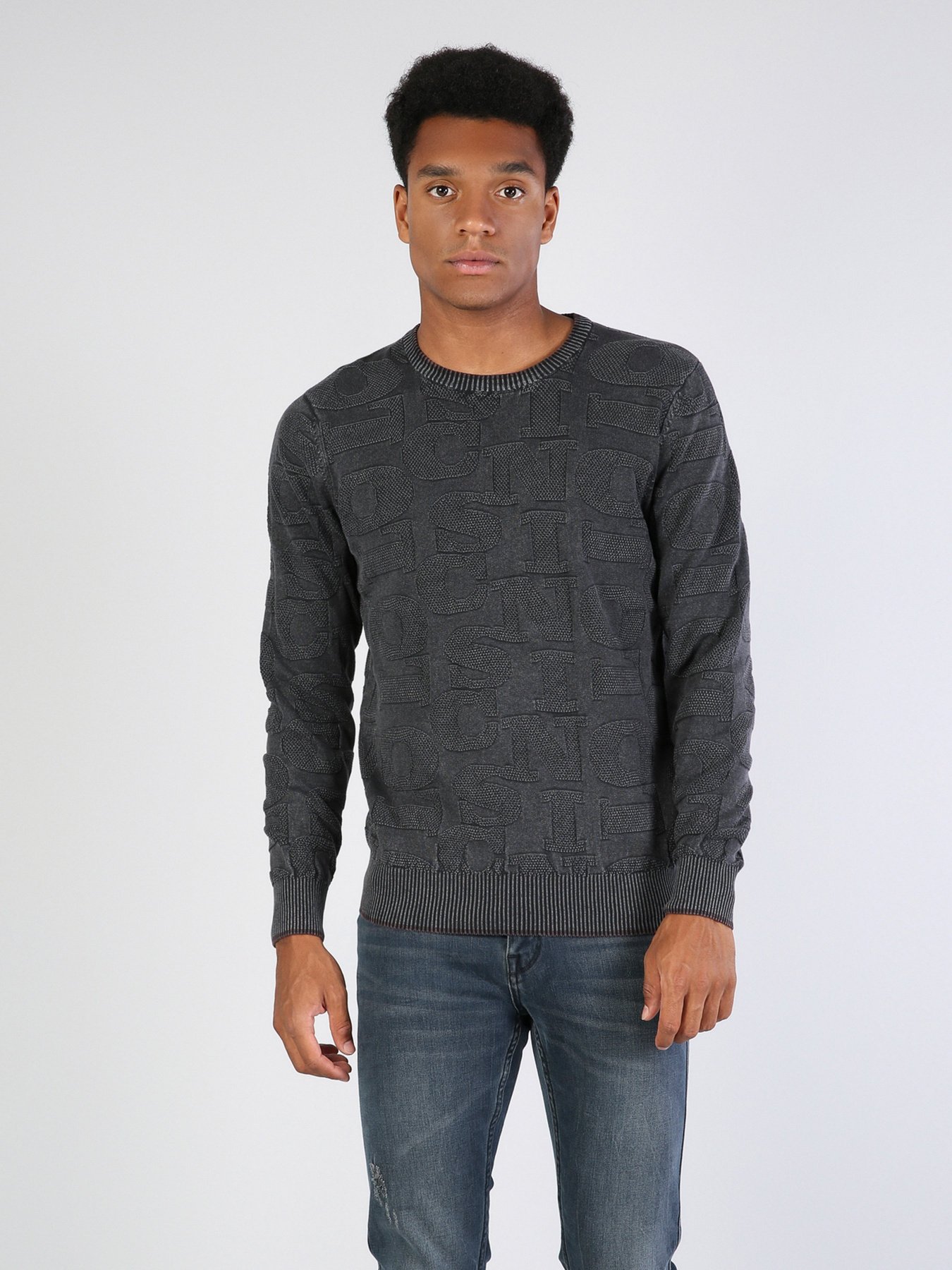 Джемпер Colin’s модель CL1028266ANT Фото