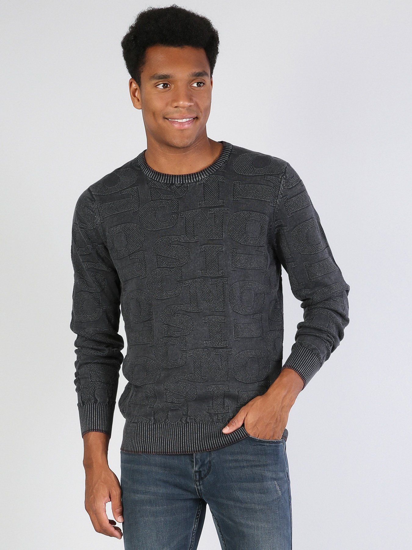 Джемпер Colin’s модель CL1028266ANT Фото