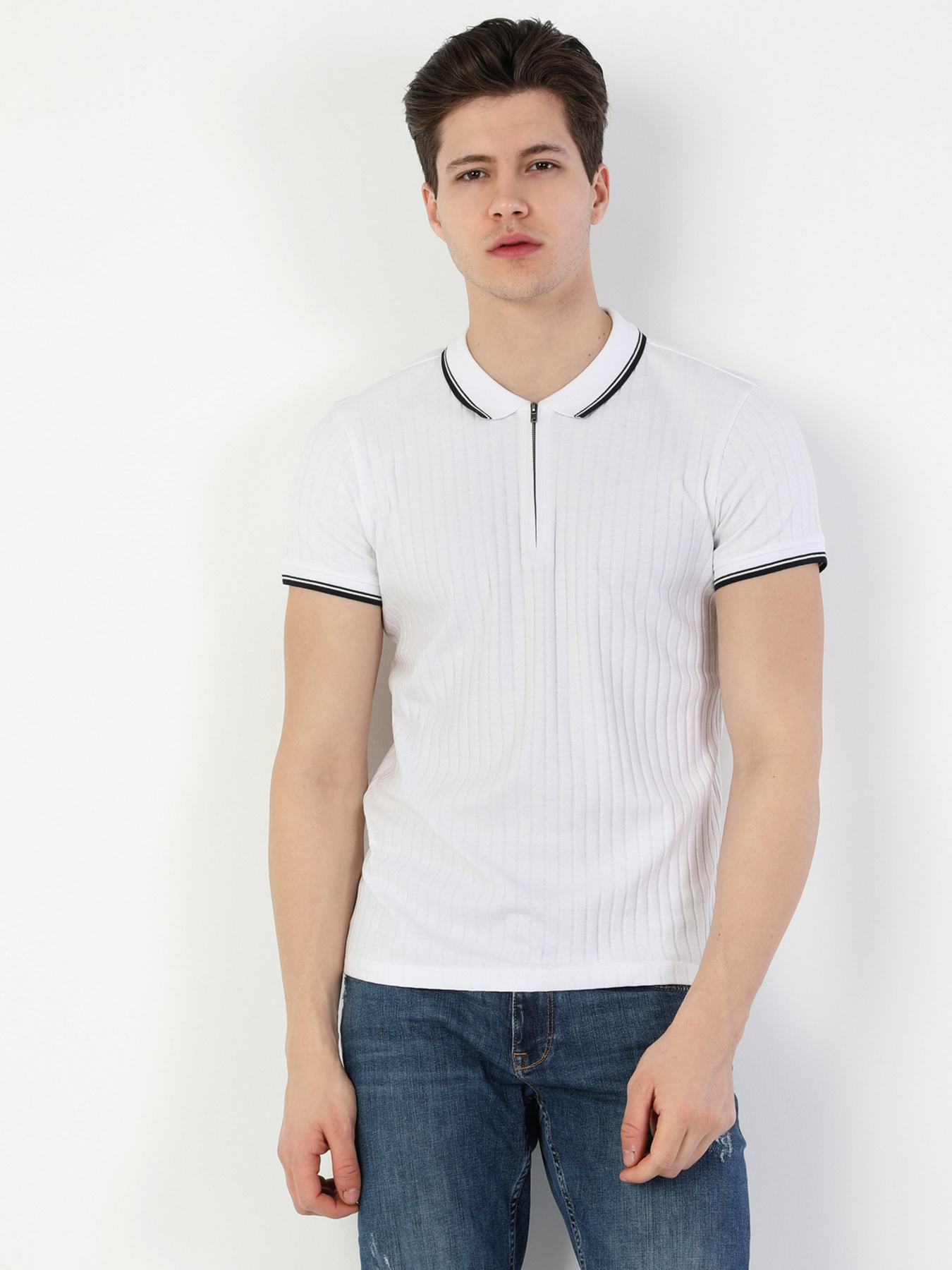 Поло Colin’s модель CL1049471WHT Фото