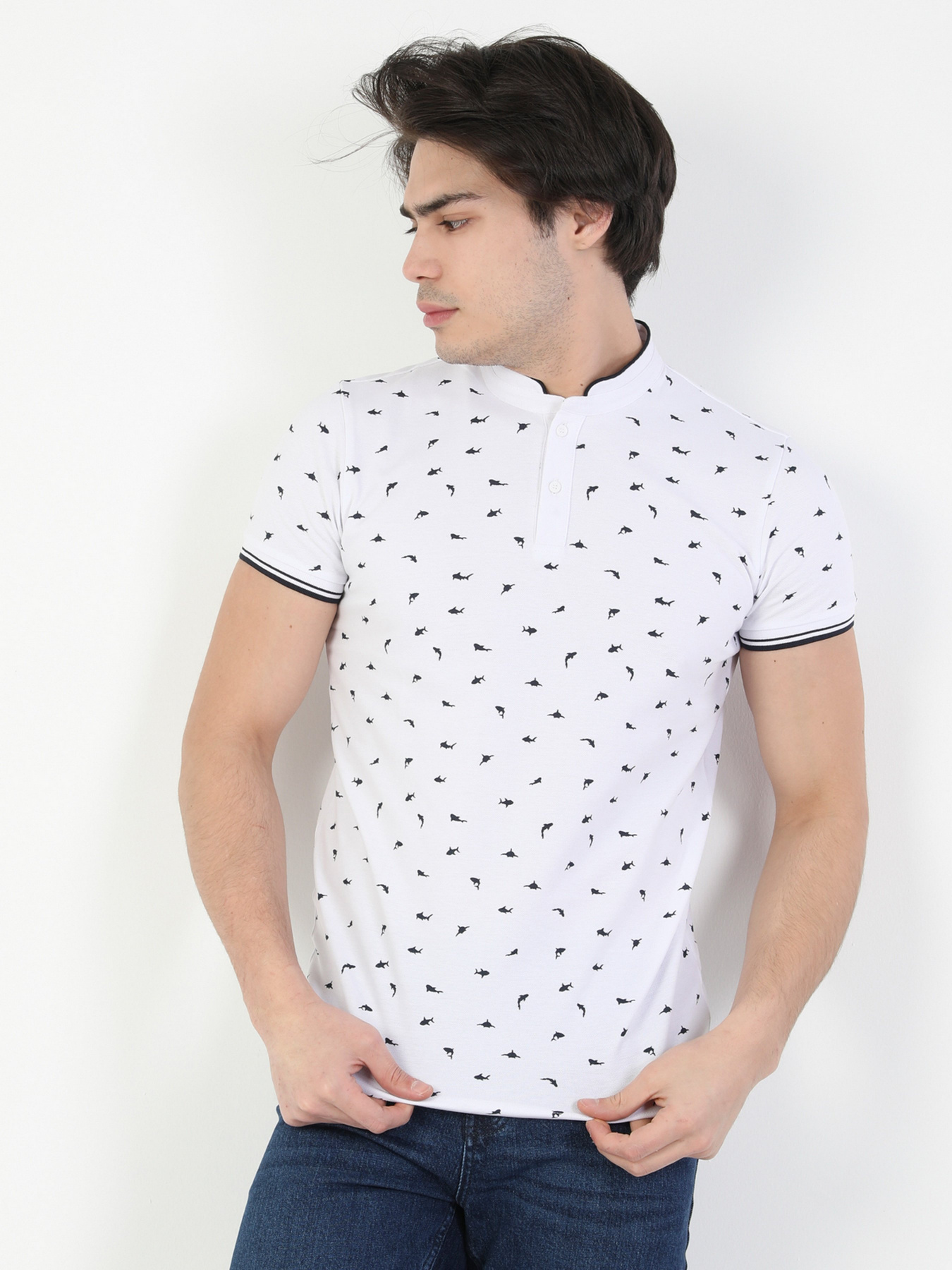 Поло Colin’s модель CL1049595WHT Фото