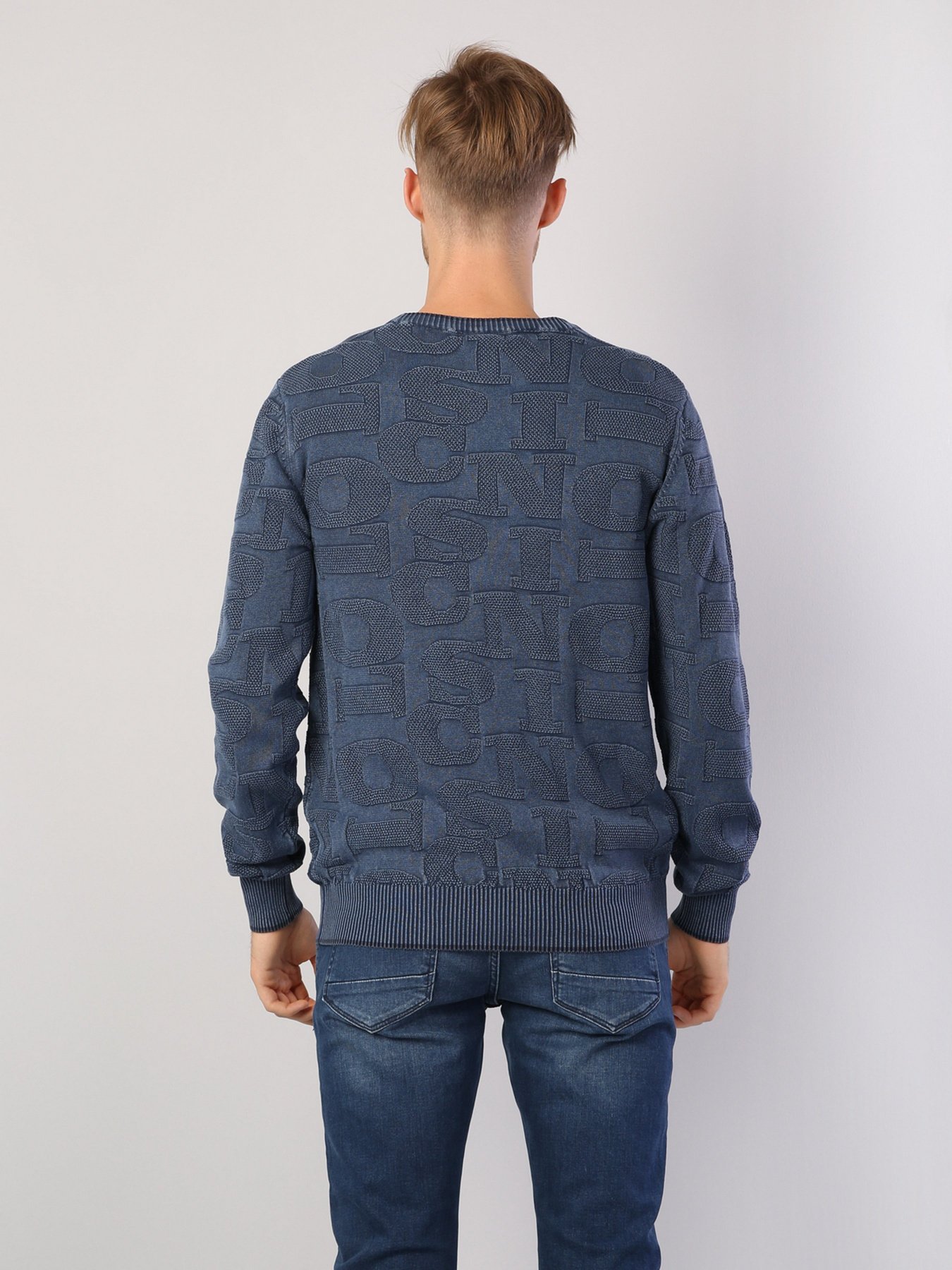 Свитер Colin’s модель CL1028266NAV Фото