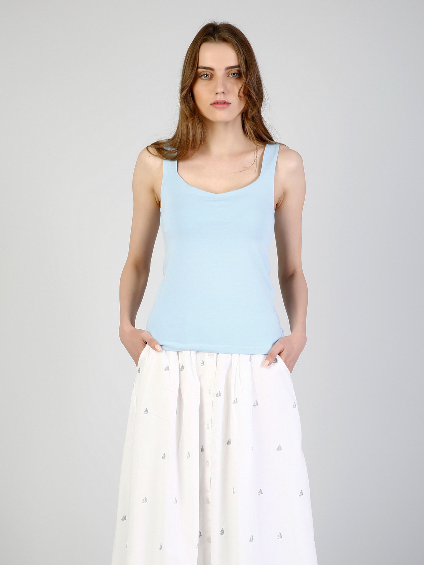 Майка для дома Colin’s модель CL1040393LBL Фото