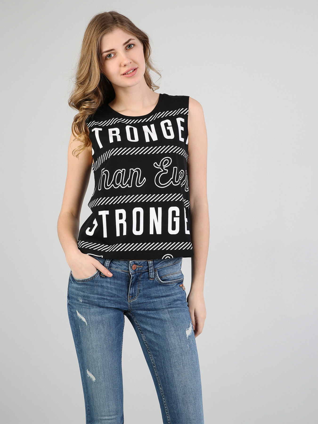 Майка для дома Colin’s модель CL1043186BLK Фото