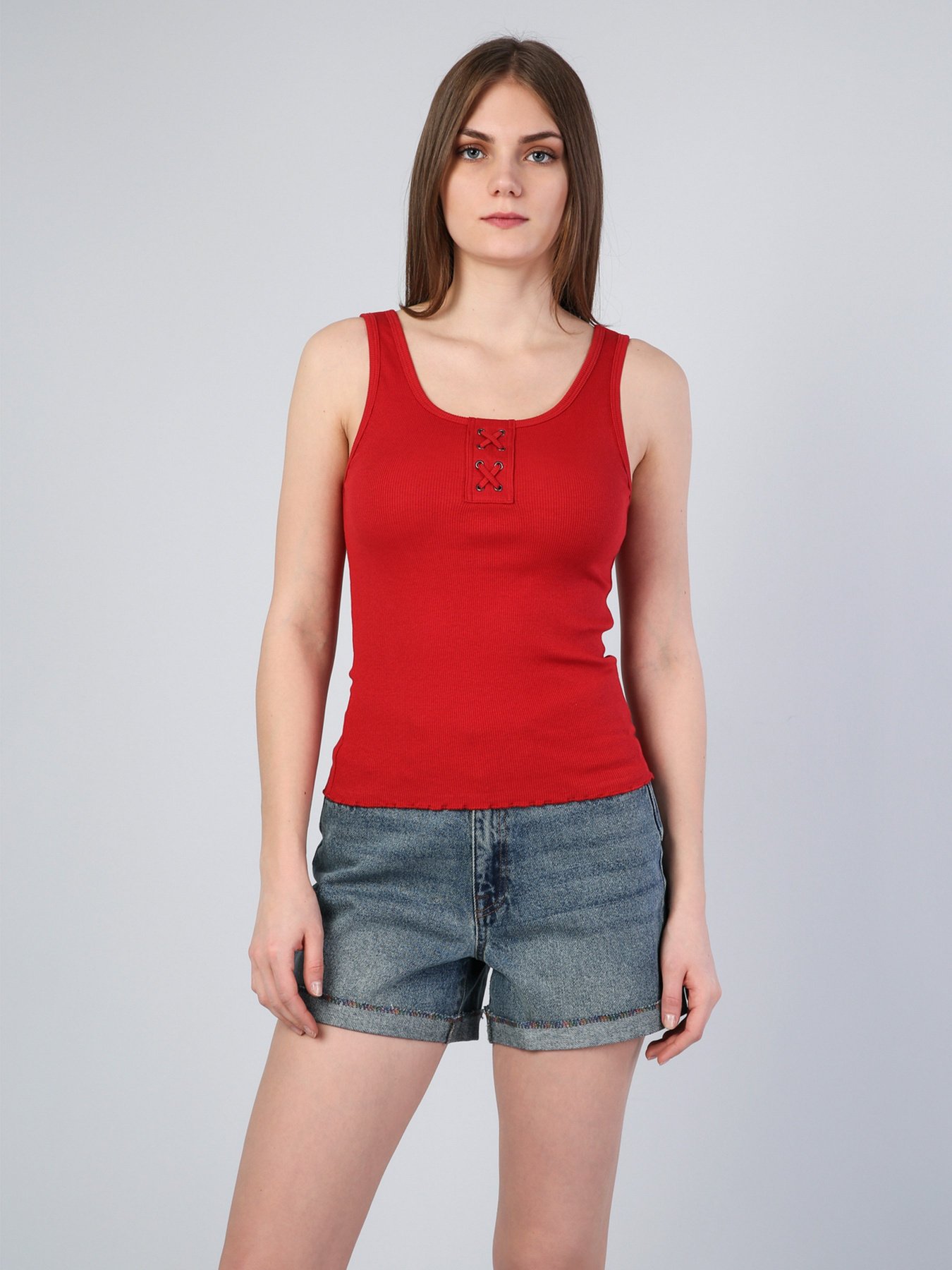 Майка для дома Colin’s модель CL1043246RED Фото