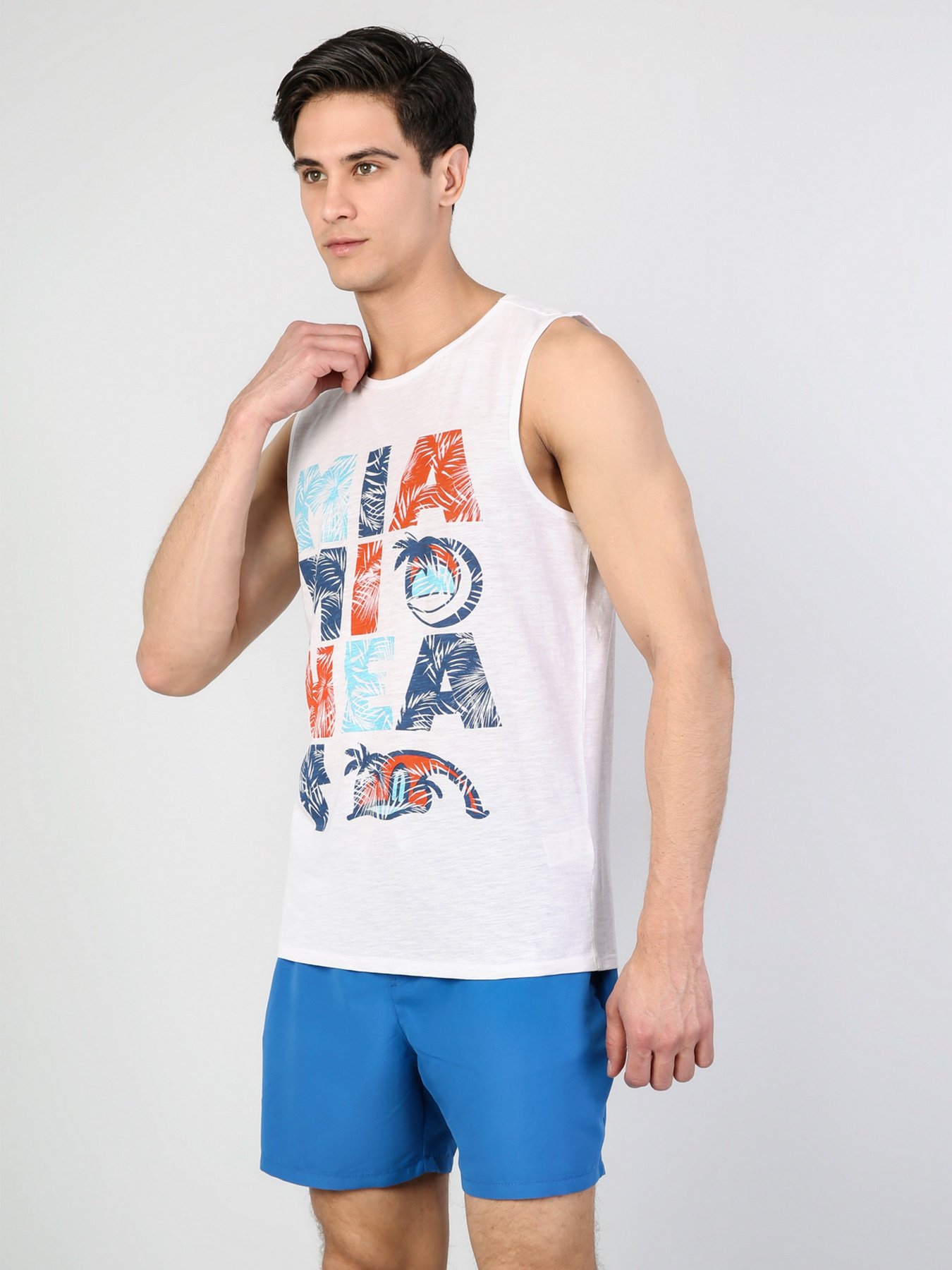 Майка для дома Colin’s модель CL1043597WHT Майка для дома Colin’s модель CL1043597WHT Фото