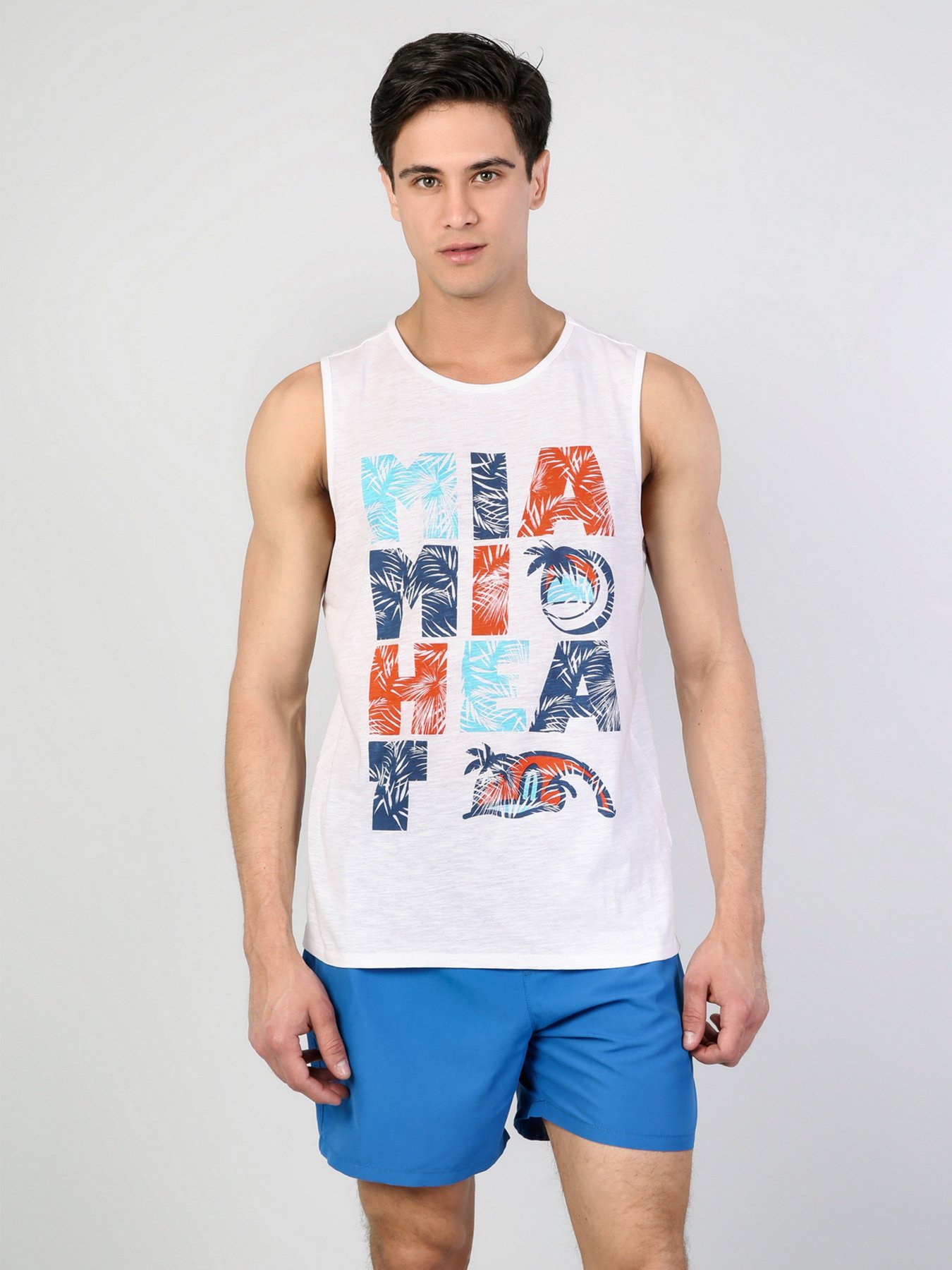 Майка для дома Colin’s модель CL1043597WHT Майка для дома Colin’s модель CL1043597WHT Фото