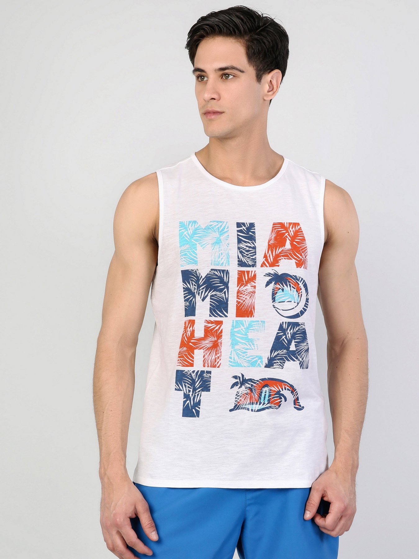 Майка для дома Colin’s модель CL1043597WHT Майка для дома Colin’s модель CL1043597WHT Фото