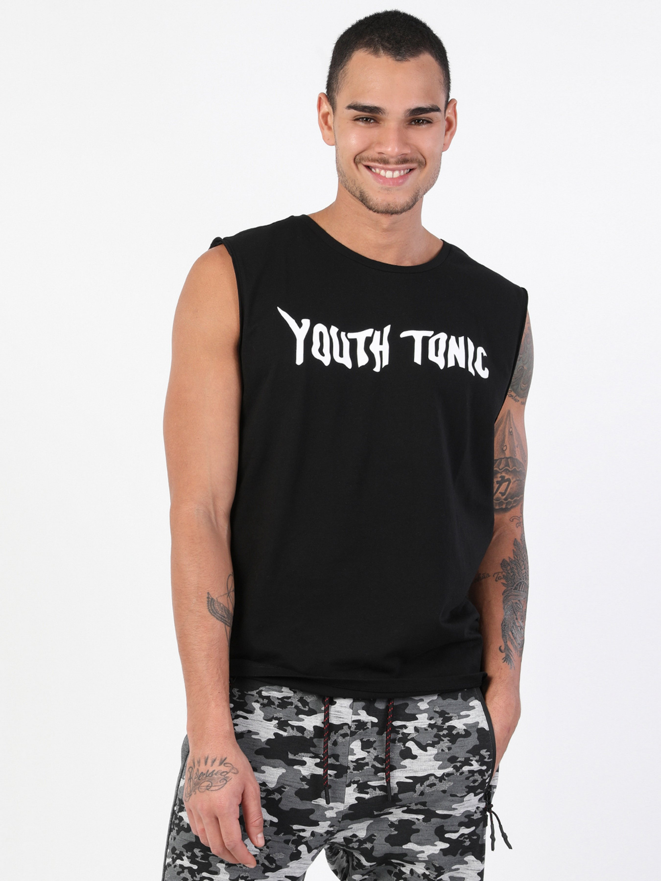 Майка для дому Colin’s модель CL1045353BLK Фото