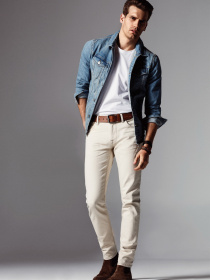 Зауженные джинсы Colin’s 041 Danny Slim модель CL1028648DN05397 Фото