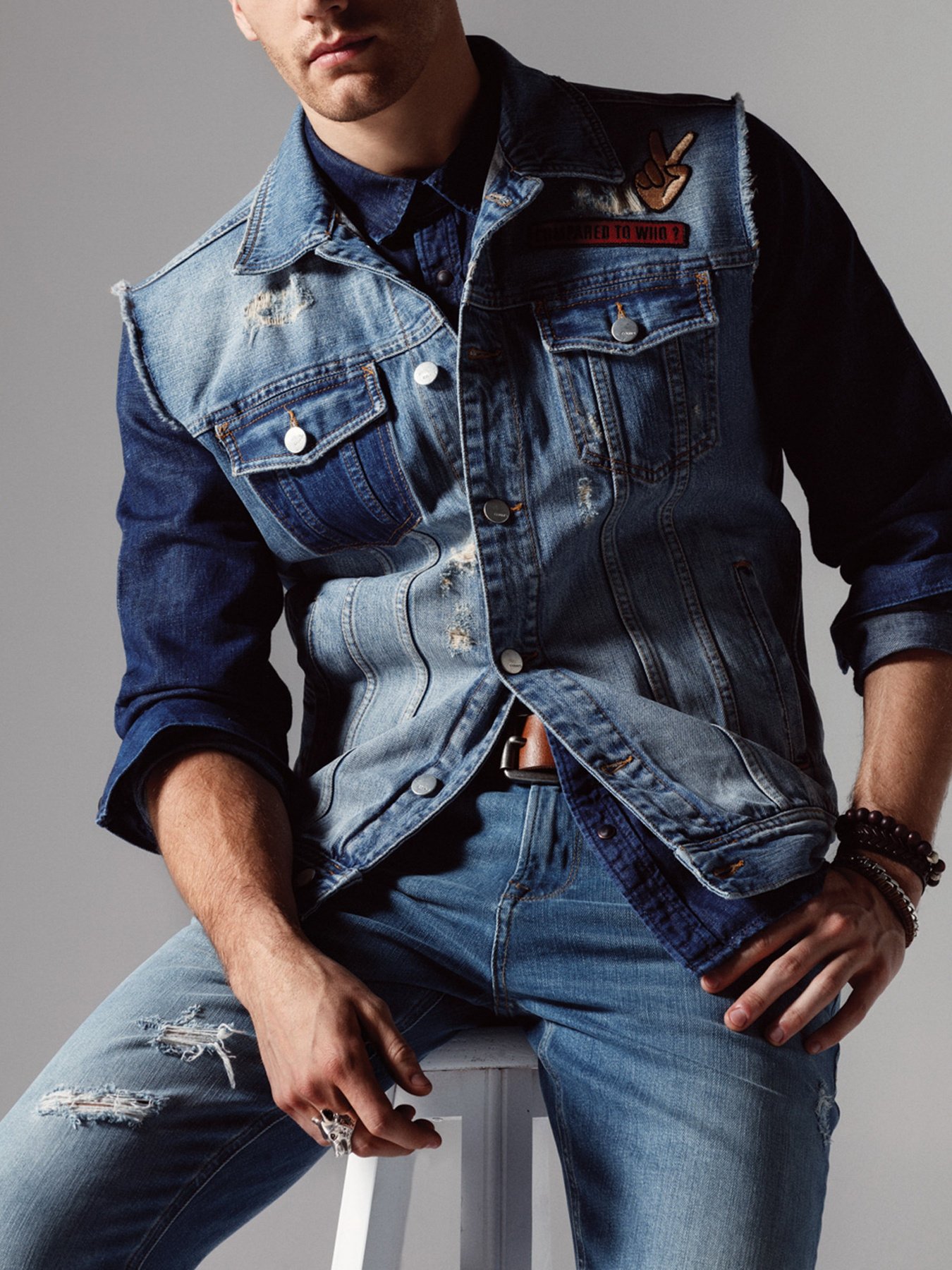 Джинси Colin’s 044 Karl модель CL1028653DN07550 Фото