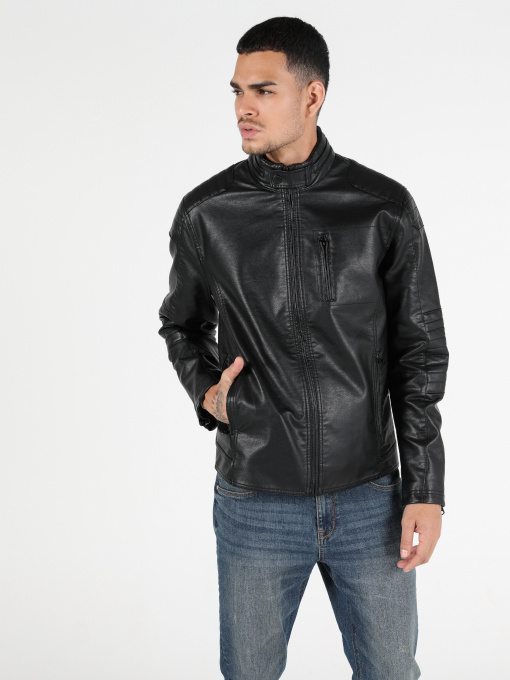 Демисезонная куртка Colin’s модель CL1028719BLK Фото