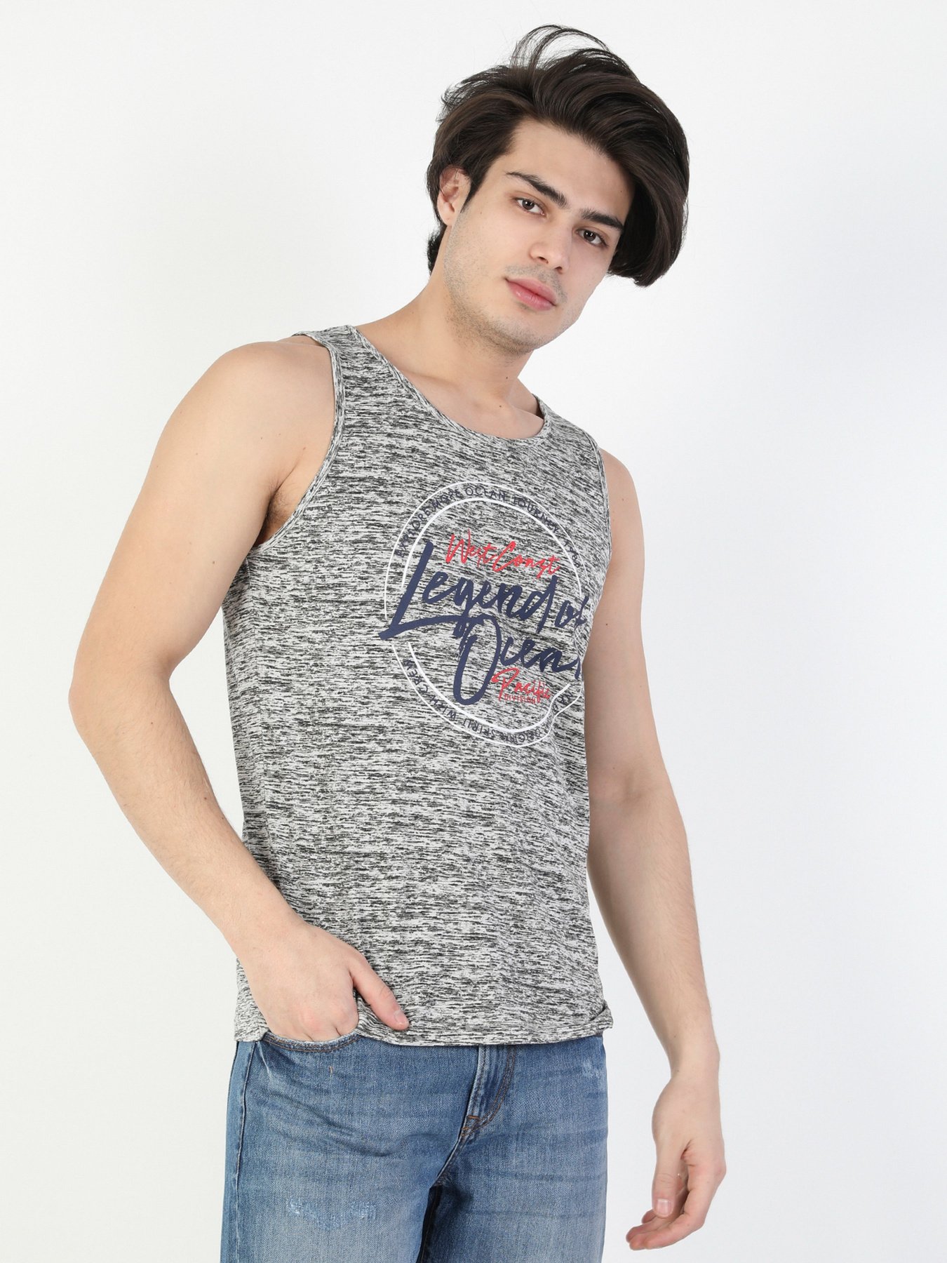 Майка для дома Colin’s модель CL1049557GRA Фото