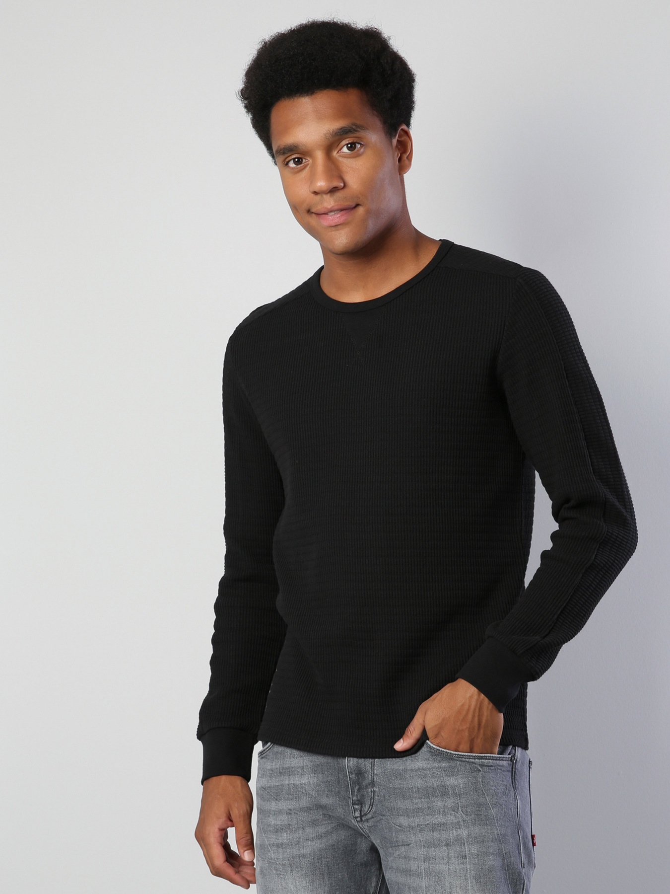 Реглан Colin’s модель CL1034857BLK Фото