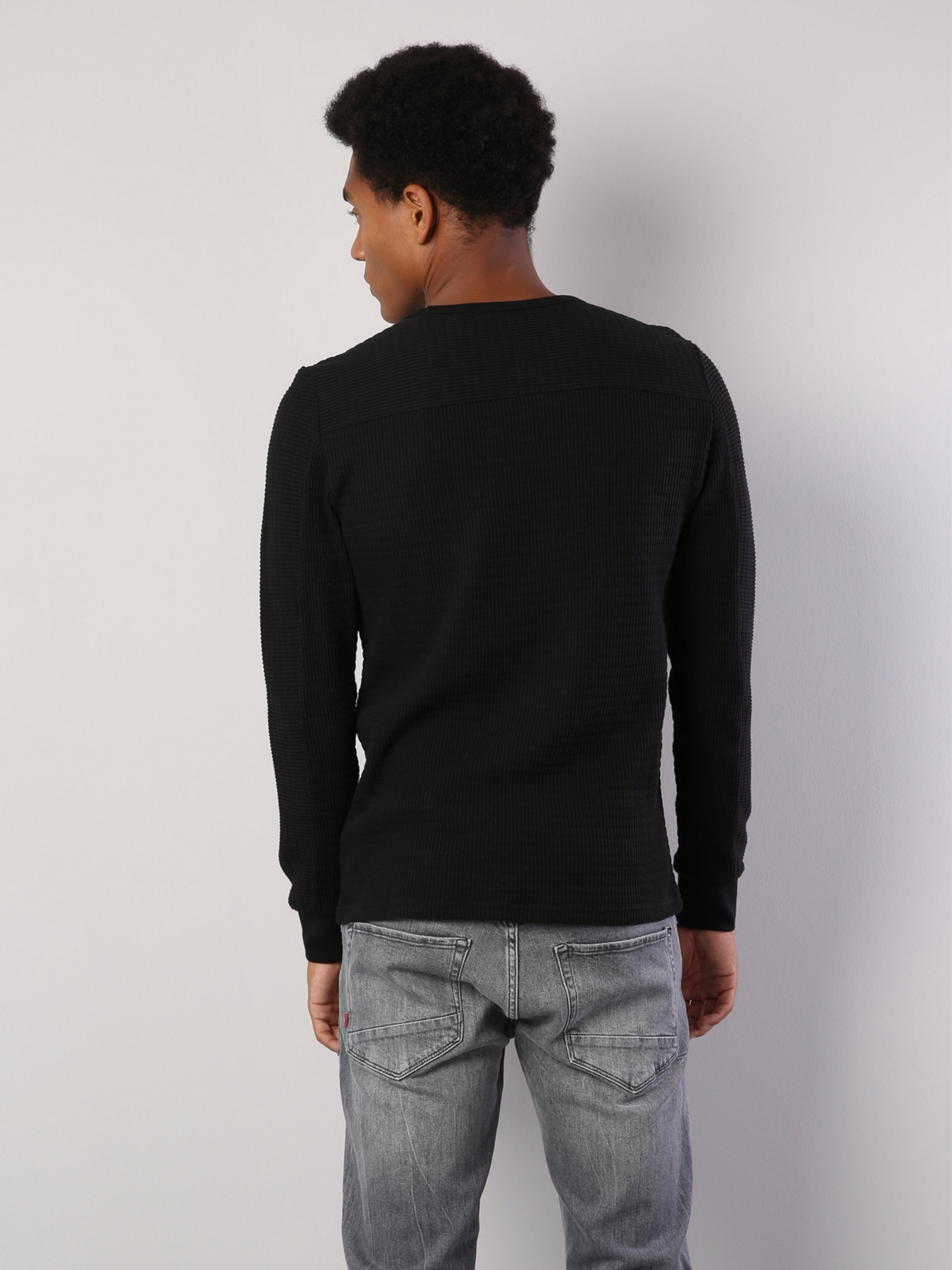 Реглан Colin’s модель CL1034857BLK Фото