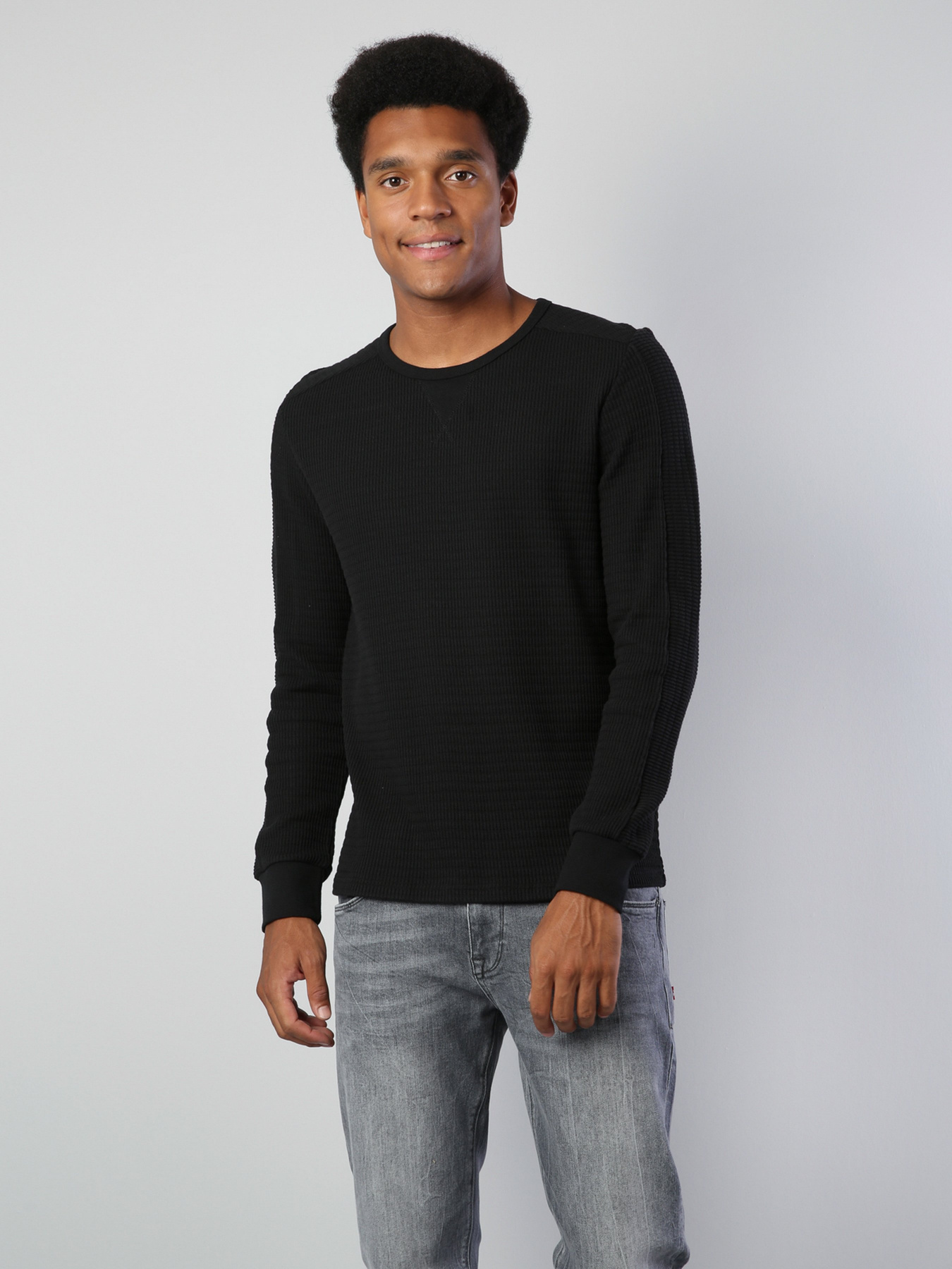 Реглан Colin’s модель CL1034857BLK Фото