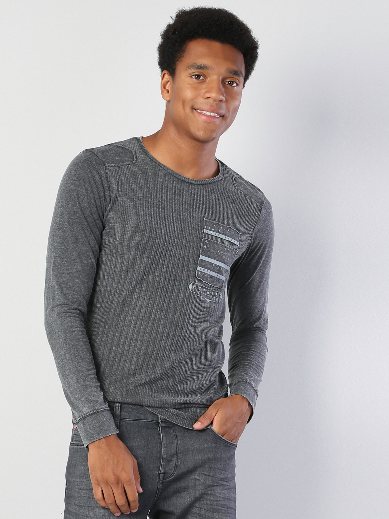 Реглан Colin’s модель CL1035103ANM Фото