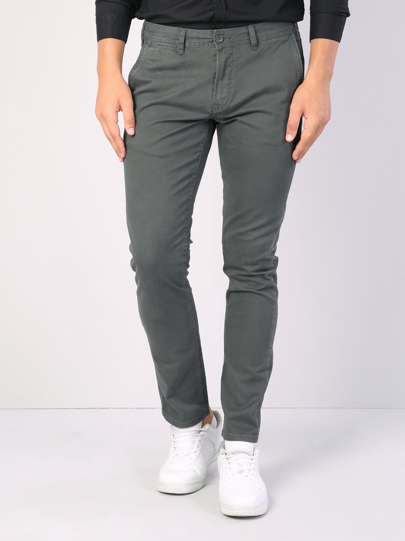 Брюки повседневные Colin’s модель CL1028897GRE Фото