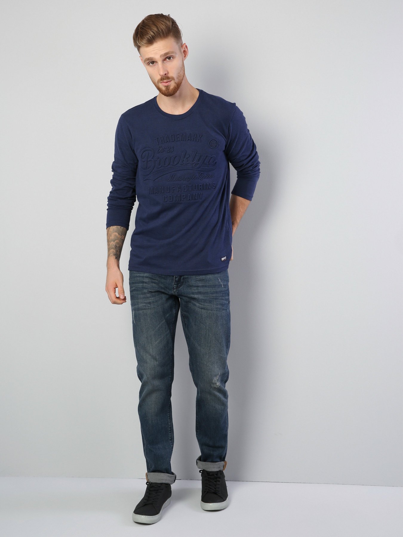 Реглан Colin’s модель CL1036373MNV Фото