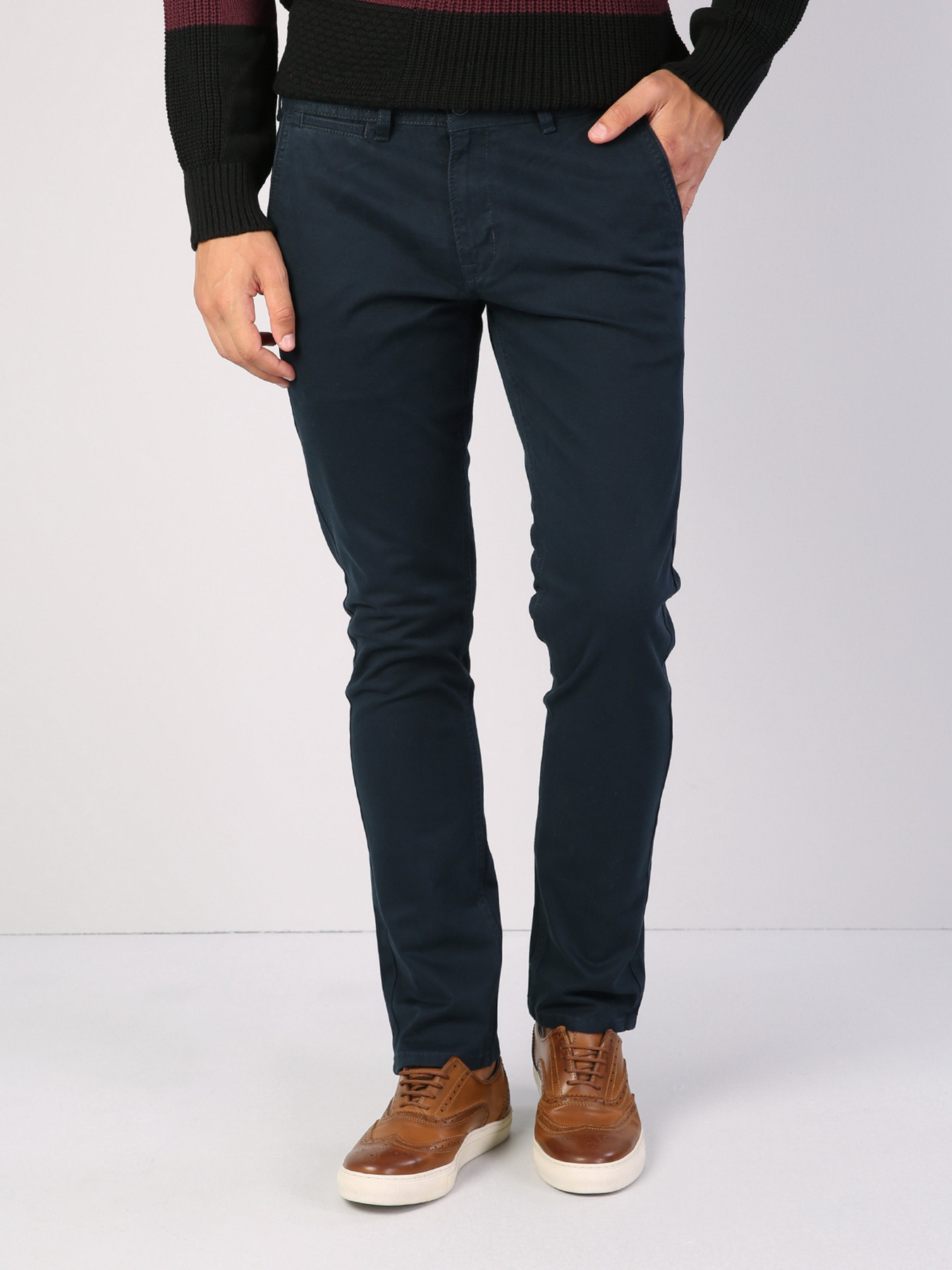 Повседневные штаны Colin’s модель CL1028897NAV Повседневные штаны Colin’s модель CL1028897NAV Фото