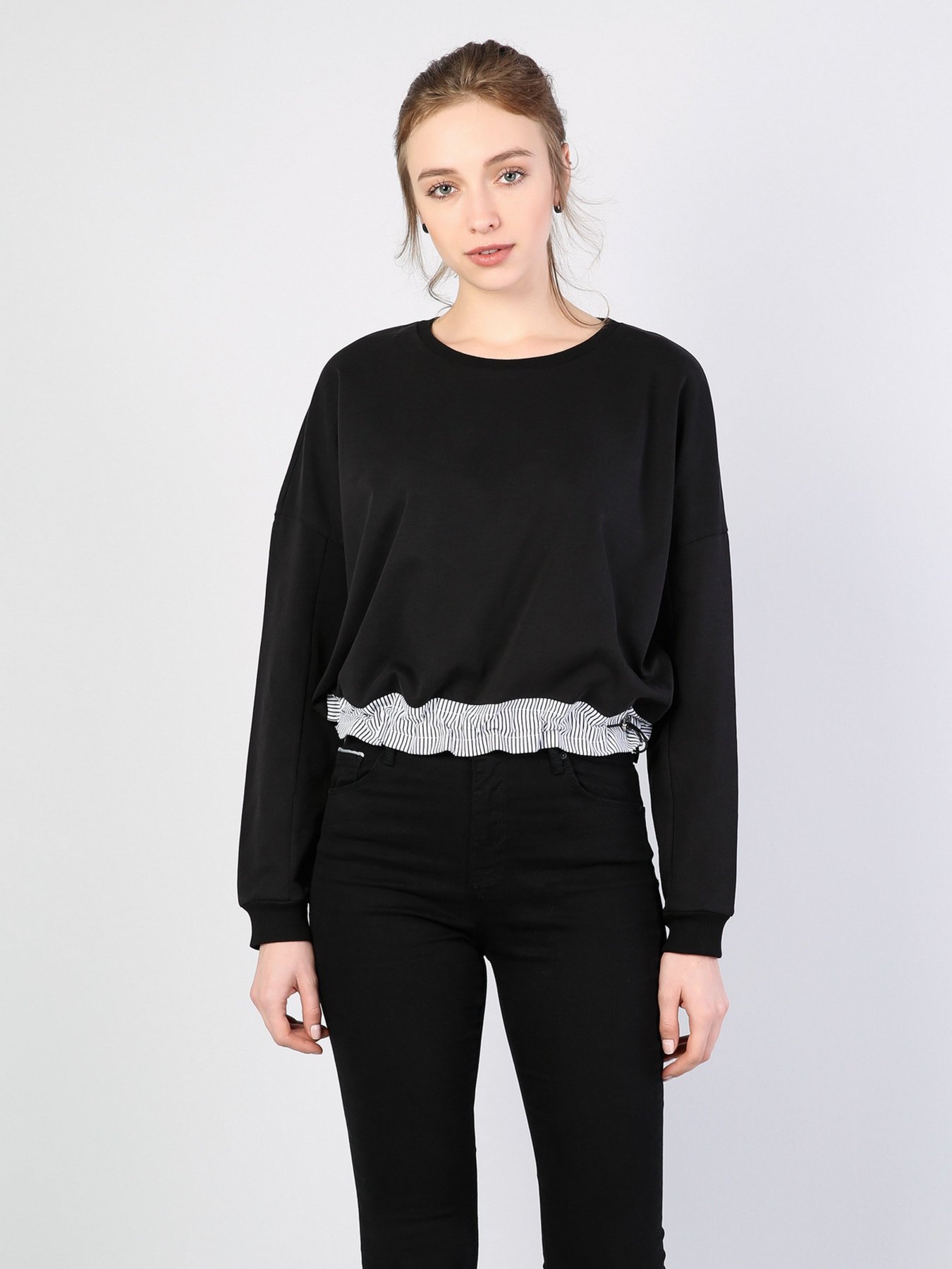 Лонгслив Colin’s модель CL1042175BLK Фото