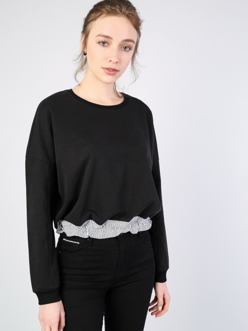 Лонгслив Colin’s модель CL1042175BLK Фото