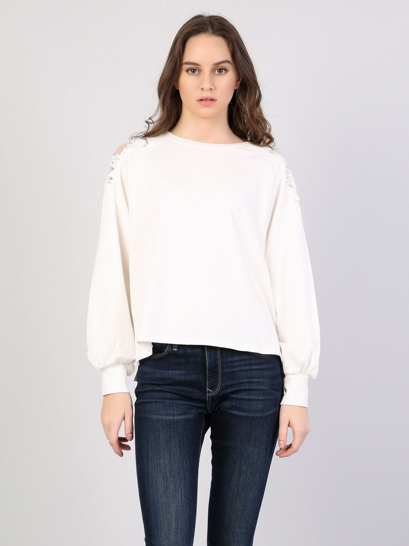 Реглан Colin’s модель CL1042788WHT Фото