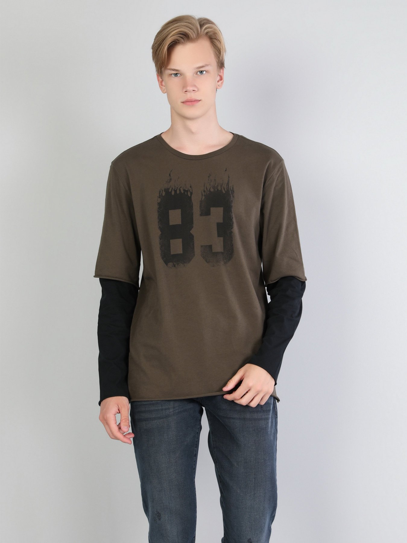 Реглан Colin’s модель CL1043059KHA Фото