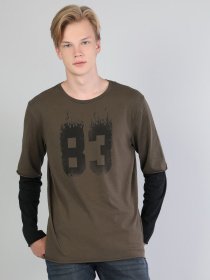 Реглан Colin’s модель CL1043059KHA Фото