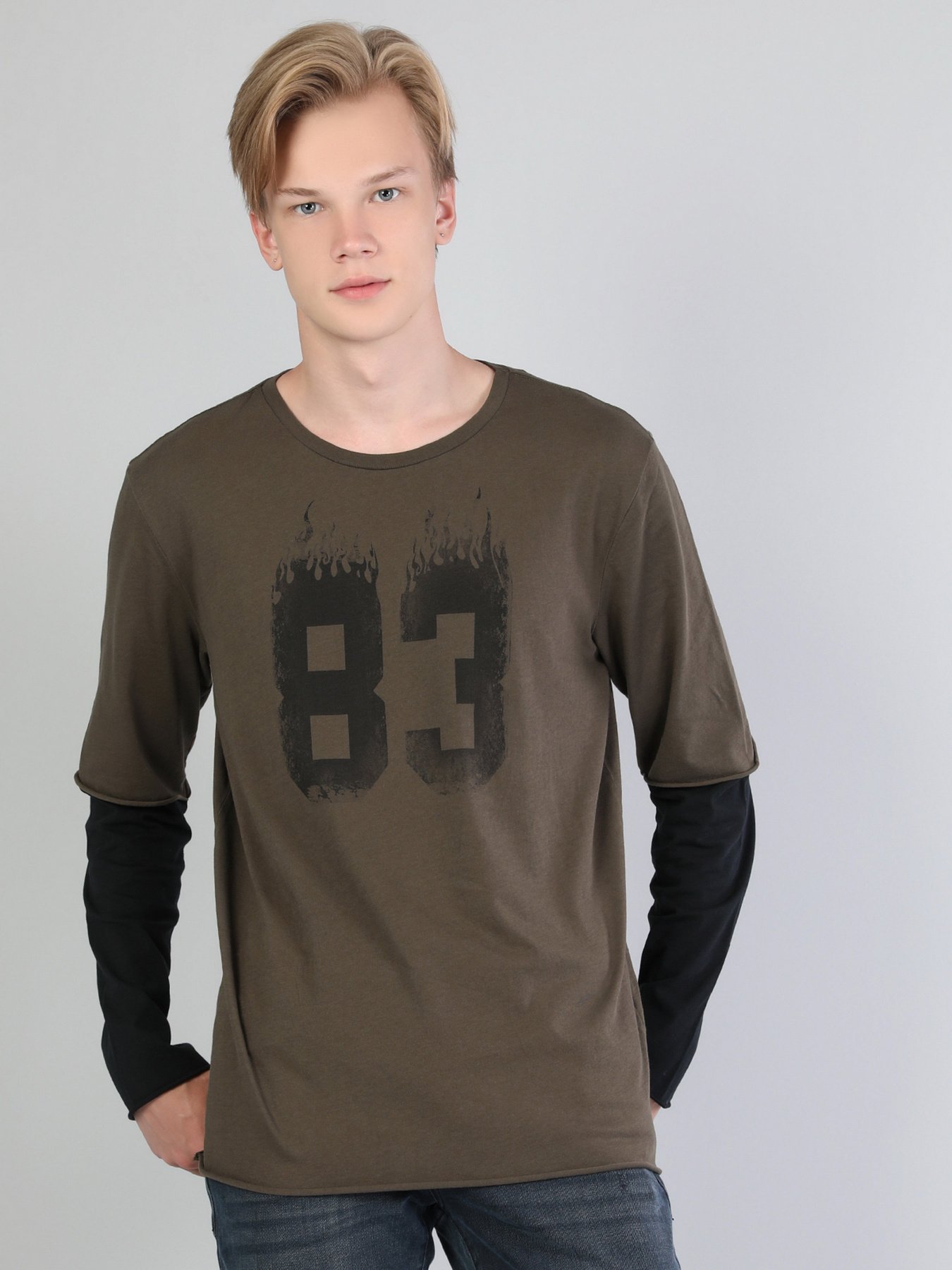 Реглан Colin’s модель CL1043059KHA Фото