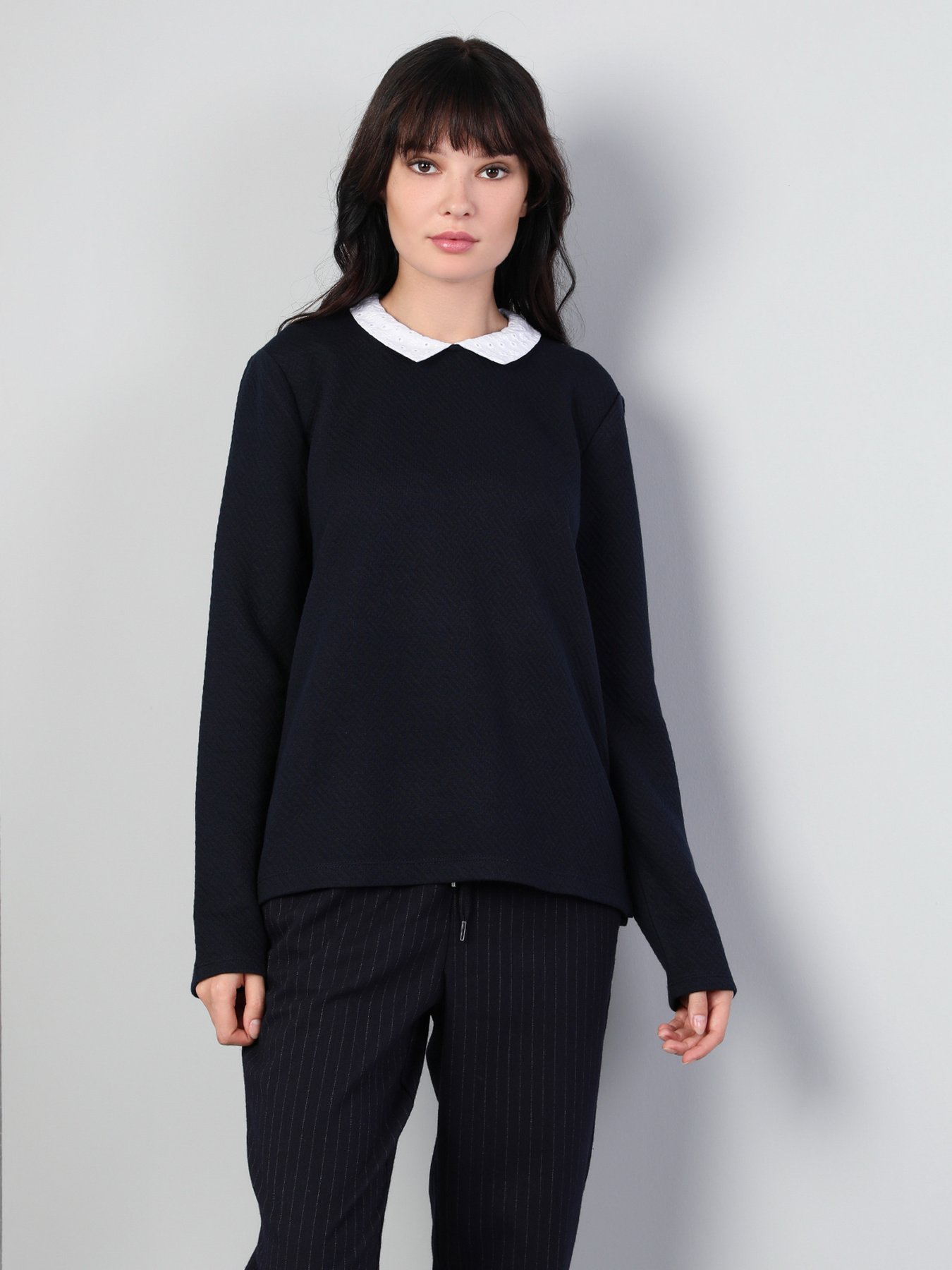 Лонгслив Colin’s модель CL1044879NAV Фото