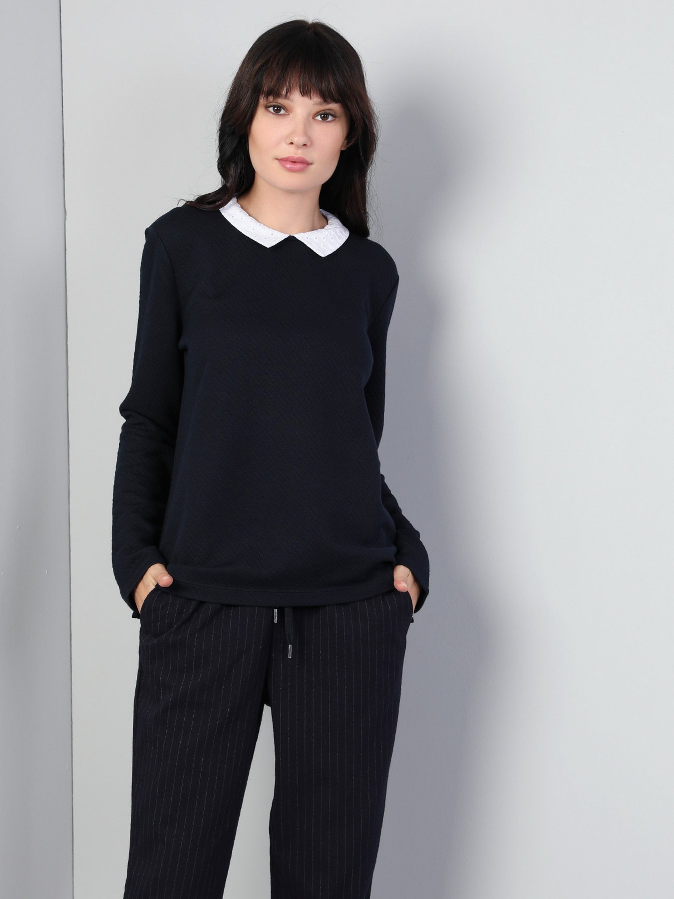 Лонгслів Colin’s модель CL1044879NAV Фото