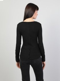 Лонгслив Colin’s модель CL1044888BLK Фото