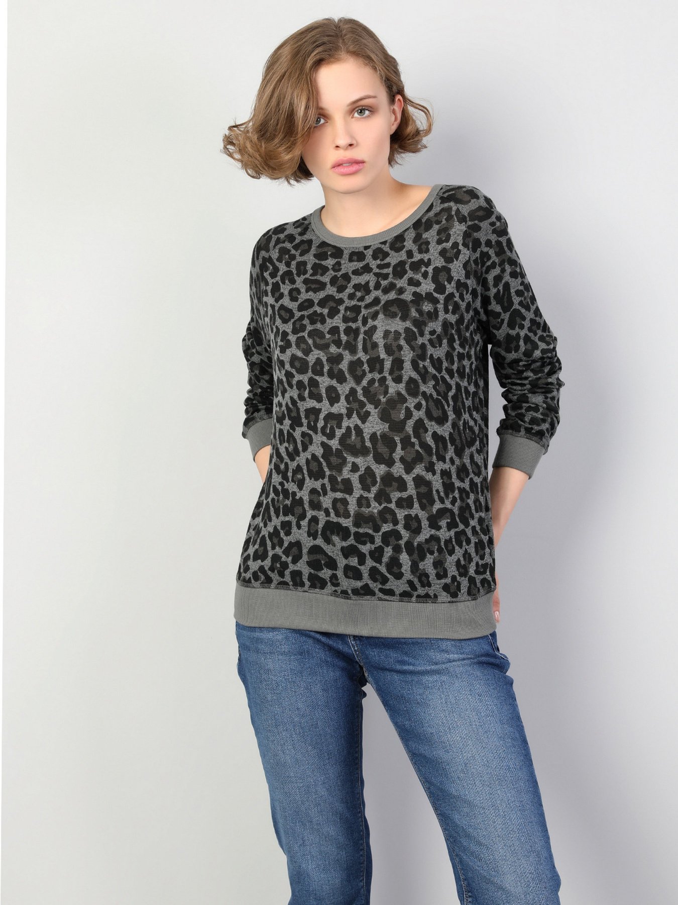 Реглан Colin’s модель CL1045076ANT Фото