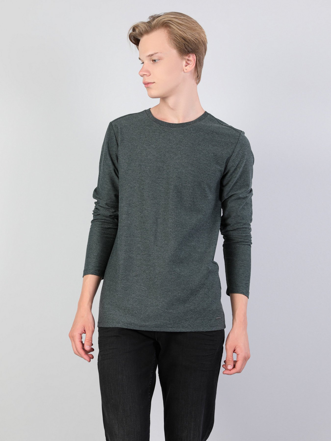 Реглан Colin’s модель CL1045419GRE Фото