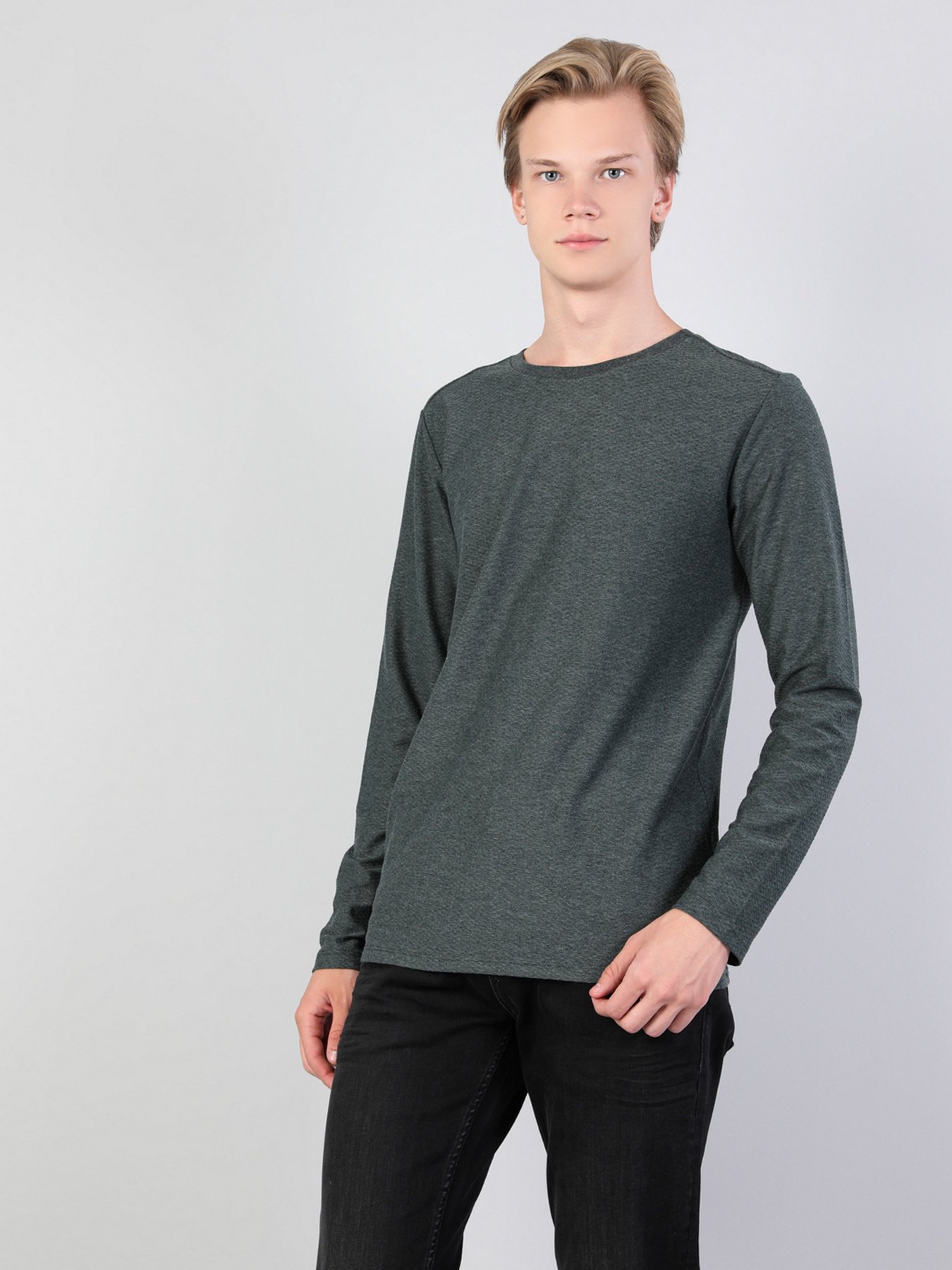 Реглан Colin’s модель CL1045419GRE Фото