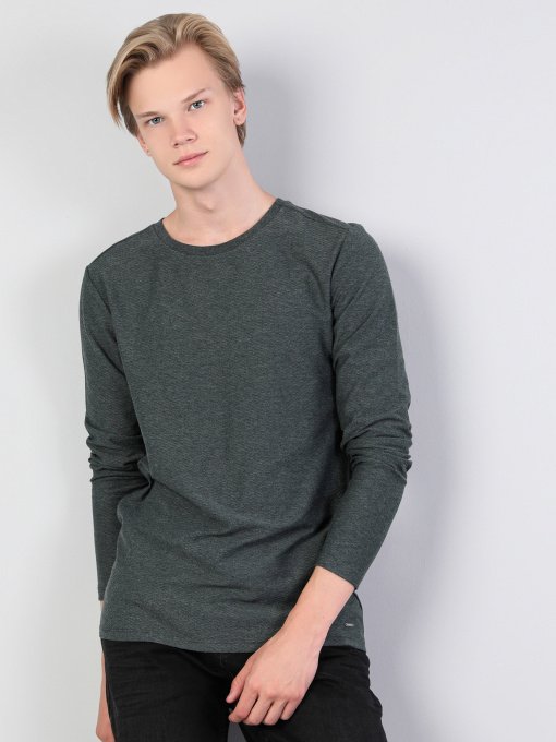 Реглан Colin’s модель CL1045419GRE Фото