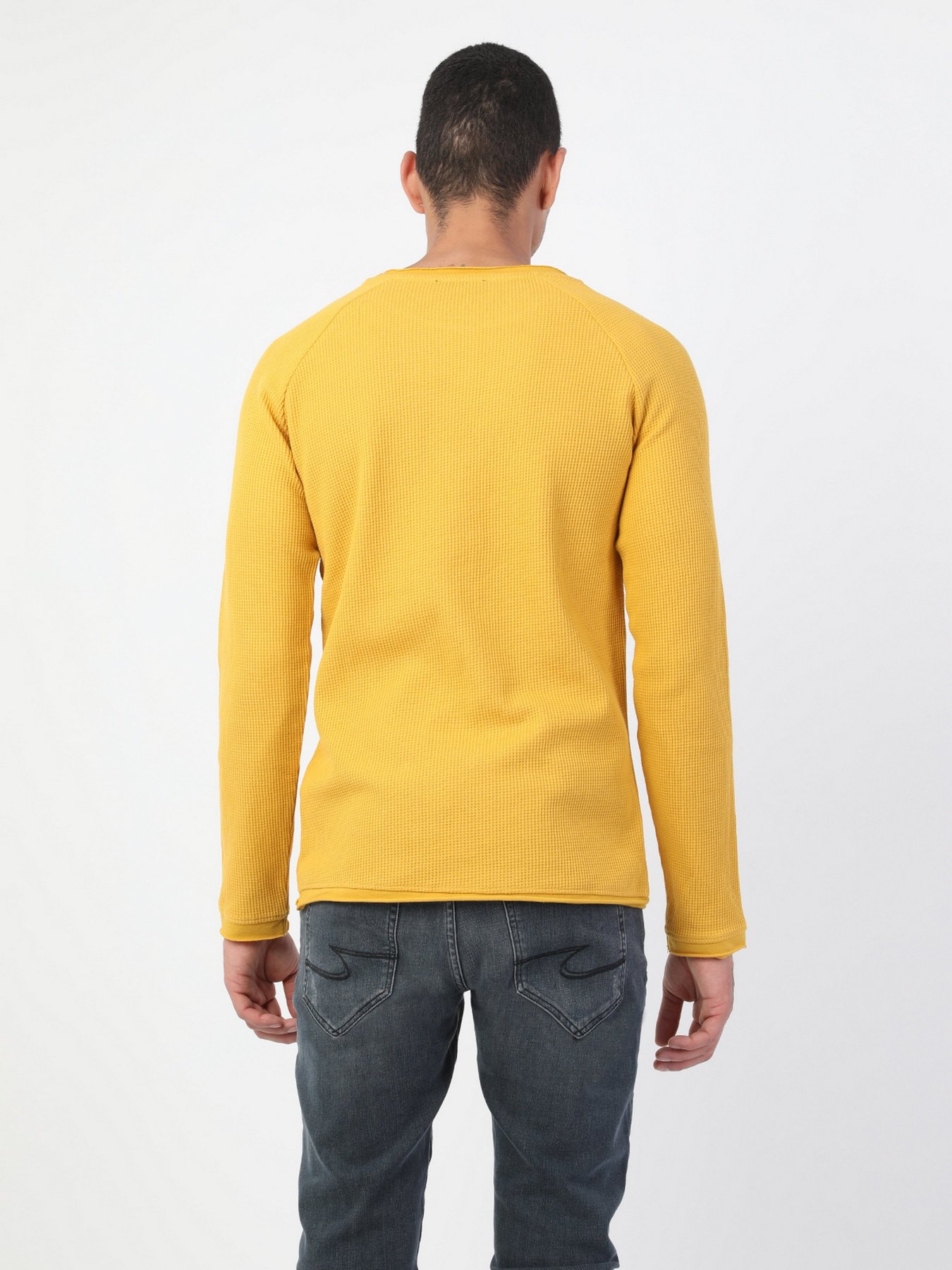 Реглан Colin’s модель CL1047198YLW Фото