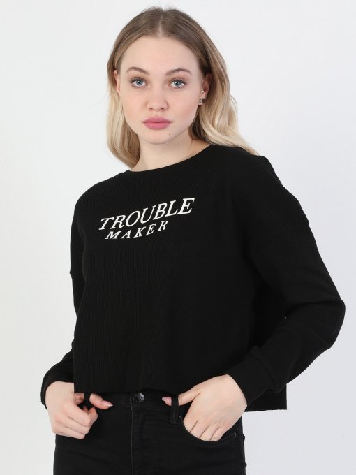 Реглан Colin’s модель CL1048349BLK Фото