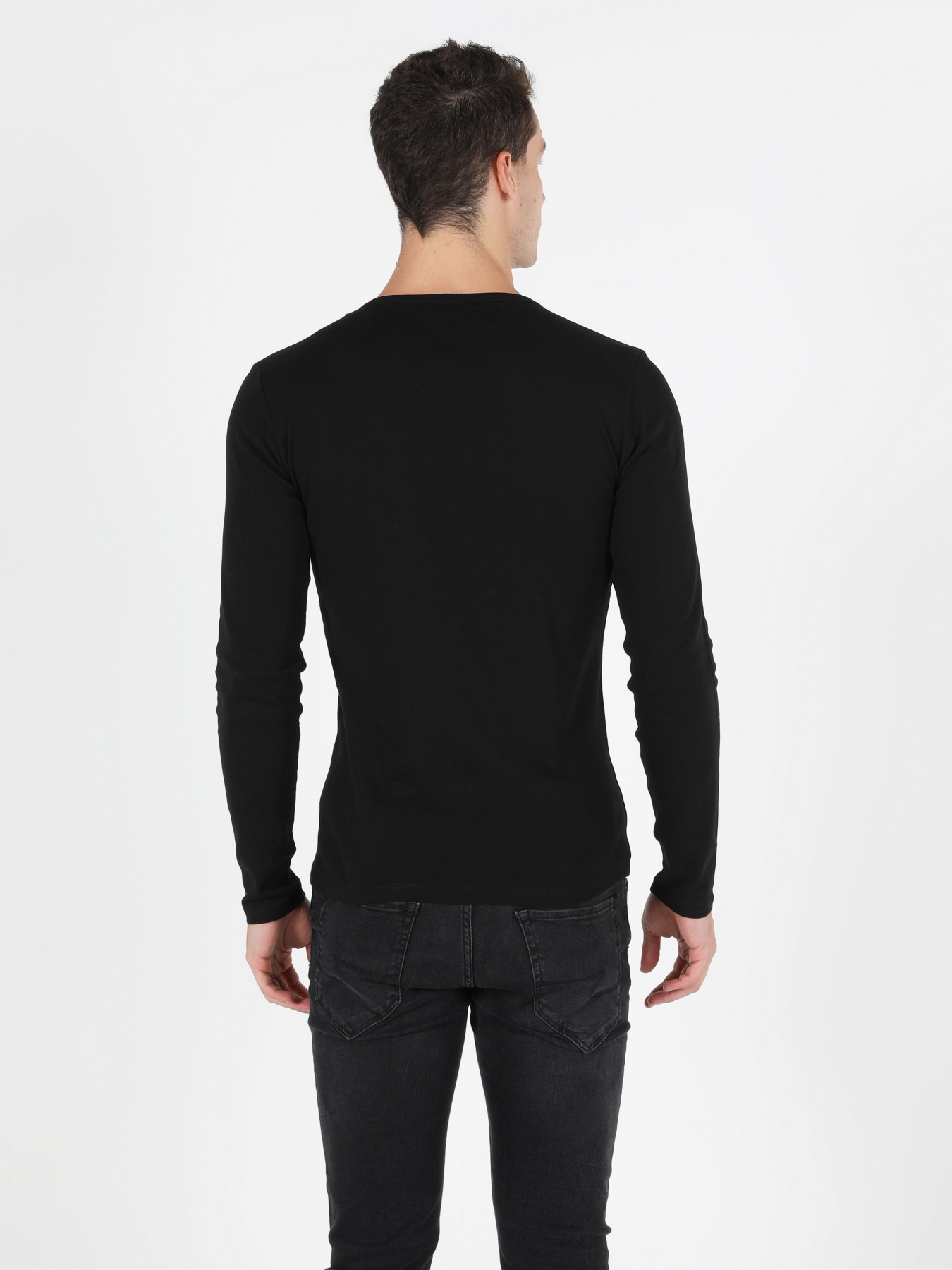 Лонгслів Colin’s модель CL1051052BLK Фото