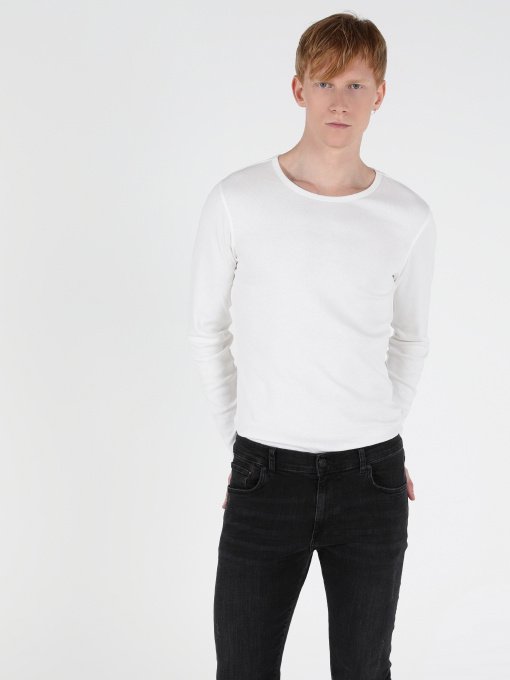 Лонгслив Colin’s модель CL1051052OFW Фото